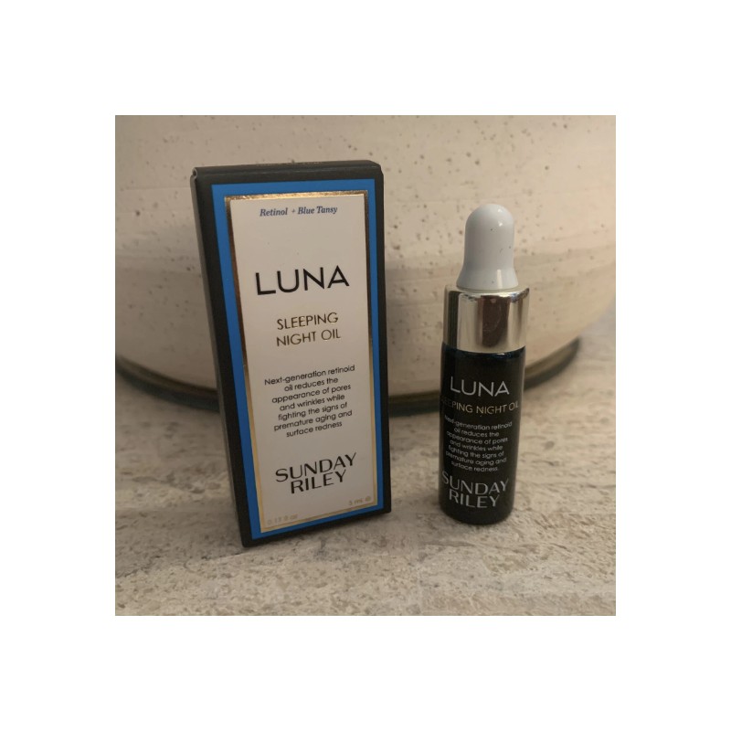 SUNDAY RILEY Luna Retinol Sleeping Night Oil .17oz/5mL Travel Size
