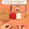 DIY Deer Crochet Kit Cute Animals Crochet Starter Kit with