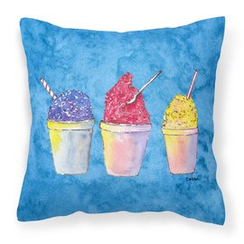 Caroline's Treasures 8780PW1414 Snowballs Canvas Fabric Decorative Pillow, 14Hx14W, Multicolor