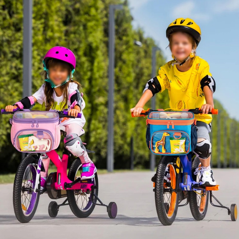 LoDrid Bicycle Front Bag Kids Bike Handle Bag Handlebar Bag