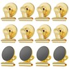 Grtard 12 Pack Gold Magnetic Clips, Fridge Magnets Refrigerator Magnets,