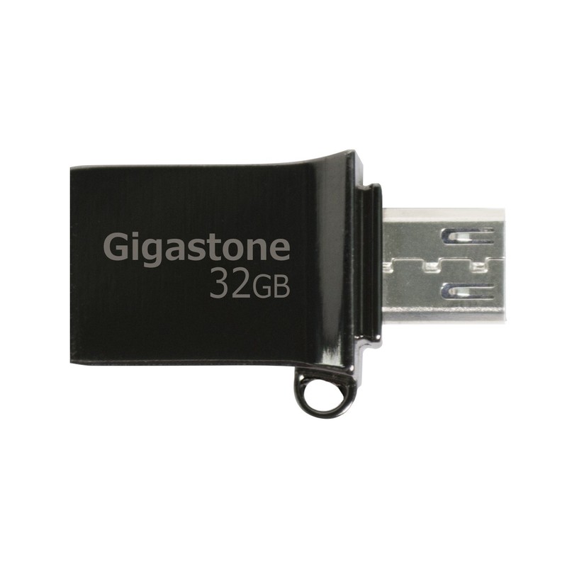 Gigastone 32GB USB 3.0 Flash Drive OTG with USB and