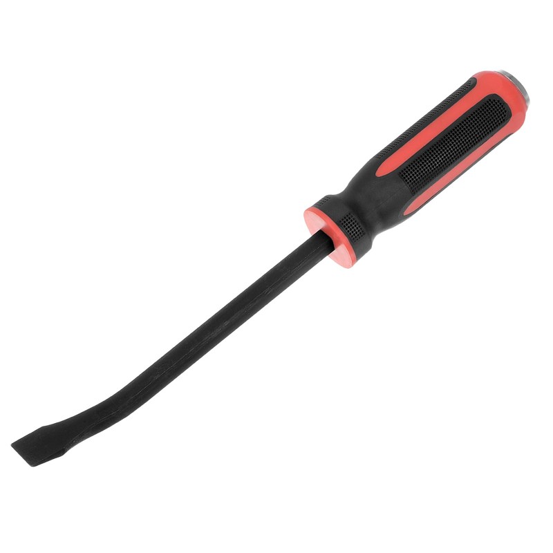 sourcing map Angled Tip Pry Bar 12 Inch CR-V Curved