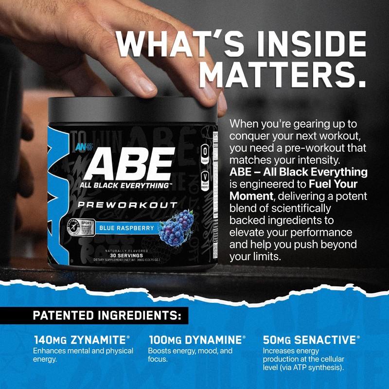 All Black Everything Pre Workout Powder | 30 Servings |