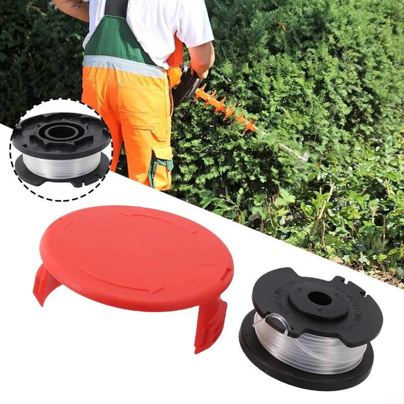 Spool Line with Spool Cap Cover Replacement Part for Einhell