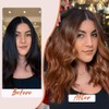 iAelev Ombre light Brown Wig - 18 Inch Medium Length