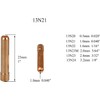 RIVERWELD TIG Collet Bodies 13N26 13N21 .040", 13N27 13N22 1/16",