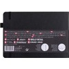 Sakura 94140004 Sketchbook, Cream White, 80 Sheets, Paper, Black Cover,