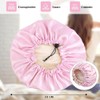 Gorro de Satén Suave,Gorro de Dormir de Sedoso de Doble