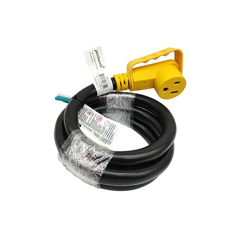 Parkworld NEMA 6-50 Female Lighted Outlet with Handle Replacement Cord