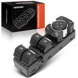 Frankberg 1 x Window Switch 3-Pin Front Left Compatible with Galaxy CK MPV 1.5L-2.0L 2015-2024 Mondeo V Notchback CD 1.5L-2.0L 2019-2024 Replace# DG9T14540DD3JA6