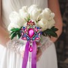 Women Crown Crystal Rhinestone Brooch Pins Wedding Bridal Gift Elegant
