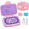 Caffox Tooth Holders for Kids Keepsake, Baby Teeth Keepsake Box,