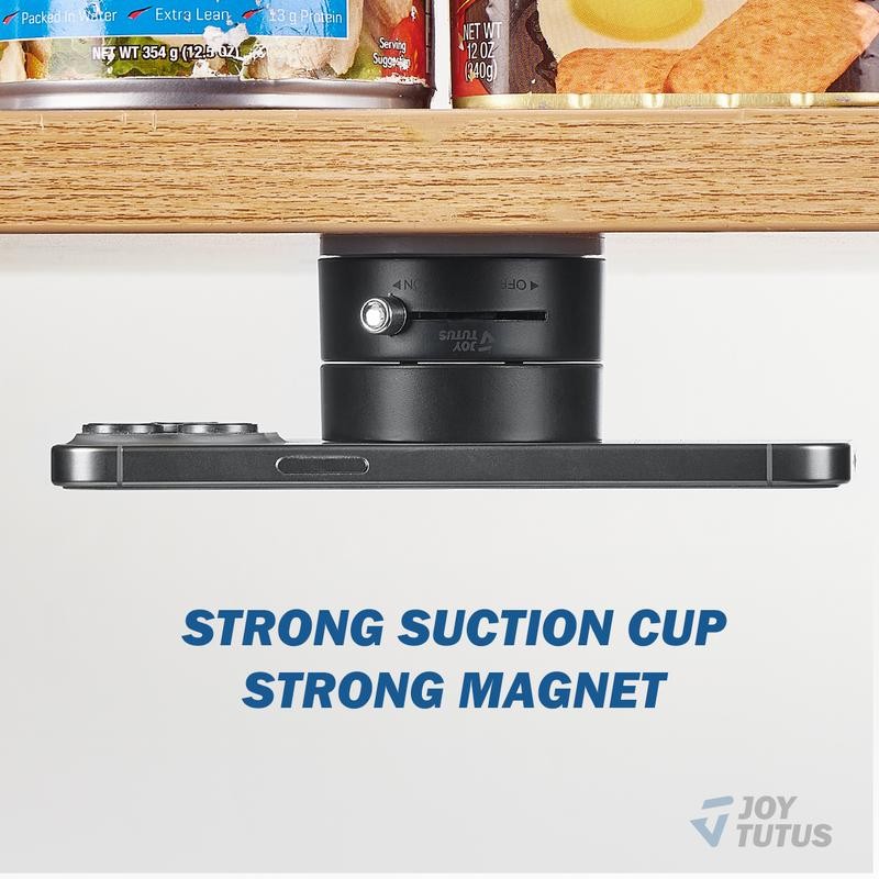 Joytutus Multifunctional Vacuum Suction Phone Holder for car - Foldable