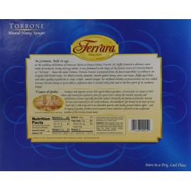 Ferrara Torrone Nougat Candy, 18 Assorted Pieces (Ferrara) Net Wt 7.62 216G