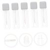 TOVINANNA 5pcs Lip Gloss Tubes with Cover Refillable Empty Lip