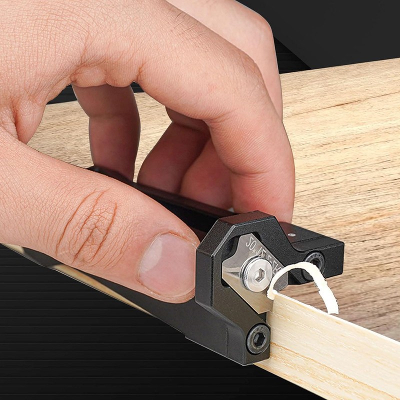 Wood Arc Trimmer R2 Blade Manual Quick Edge Chamfer Burr