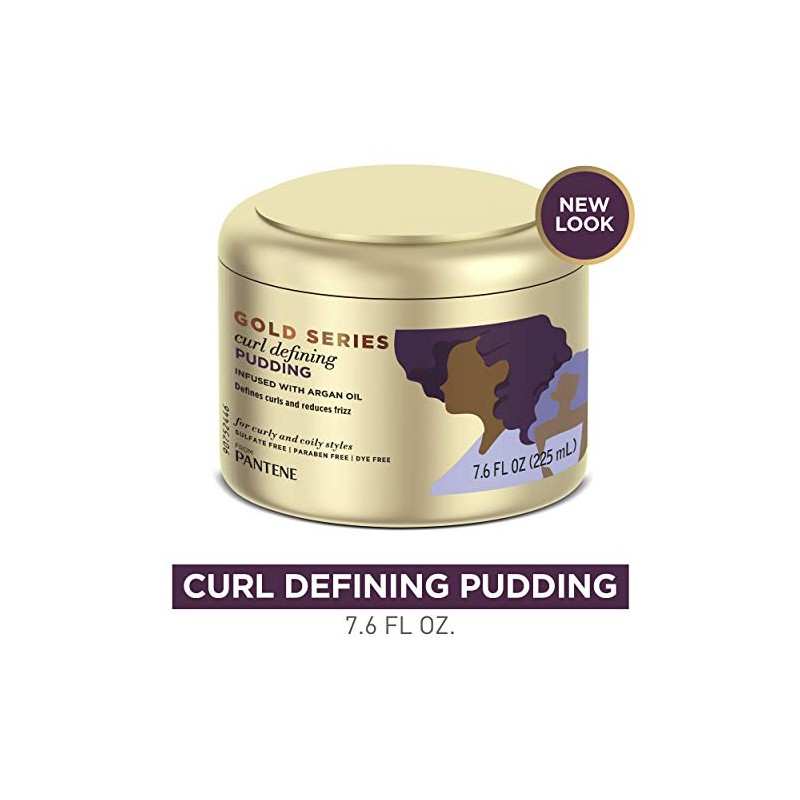 Pantene Gold Series Pudding Curl Defining 7.6 Ounce Jar (225ml)