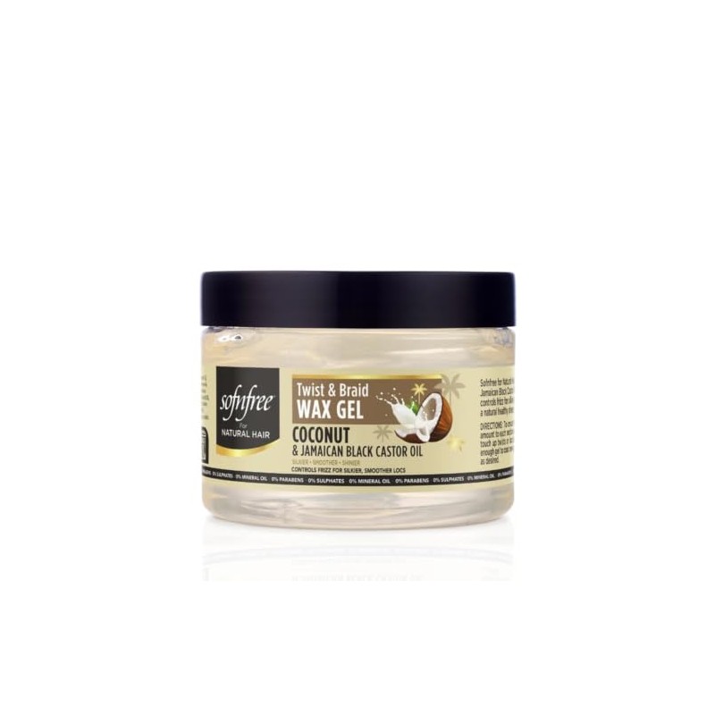 SOF N' FREE Twist & Braid Hair Gel with Coconut