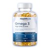 Healthivo® Omega 3 Fish Oil High-Strength 2000mg, UK Made -