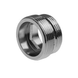 2pcs Water Purifier Faucet Adapter Aerator, 22mm NPT Male Thread Transfer to Male Thread, Tap Connector Aerator for Bathroom Kitchen (Male 22mm to Male 26mm)