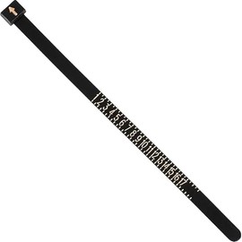 Finger Ring Size Measure, finger Measurement Tool Belt for rings Szie, Finger Gauge Jewellery Sizing Tools, A-Z Ring Measurement Tool for Women & Men, a Handy Ring Gauge