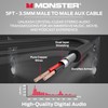 Monster Essentials Mini-to-Mini Audio Interconnect Cable - 3.5mm Stereo Male-to-Male