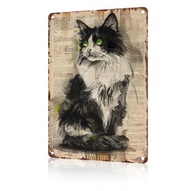 macago Cat Metal Sign There Are No Ordinary Wall Art Decoration Bedroom Living Room Classroom 8x12 inch