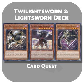 Complete Custom Deck for Yu-Gi-Oh! - Twilightsworn & Lightsworn Chaos Deck