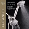 Hydroluxe For California High Pressure 24-setting Handheld & Rain Shower