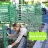 Jollybower 4 x 100 FT Plastic Mesh Safety Fence, Temporary