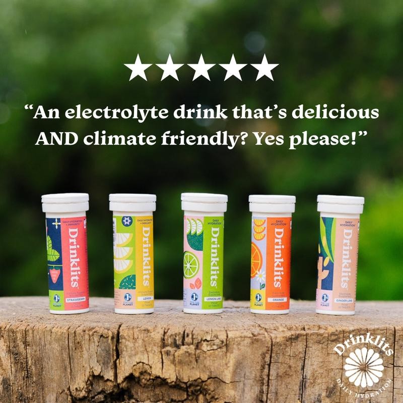 ORANGE Electrolyte Tablets for Daily Hydration