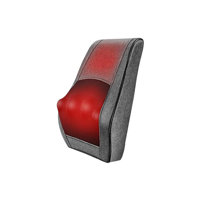 3 Speed Intensities Back Massager with Heat, 2025 Upgrade Shiatsu
