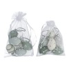 Gisela Graham 2 Bags of Green and White Easter Egg