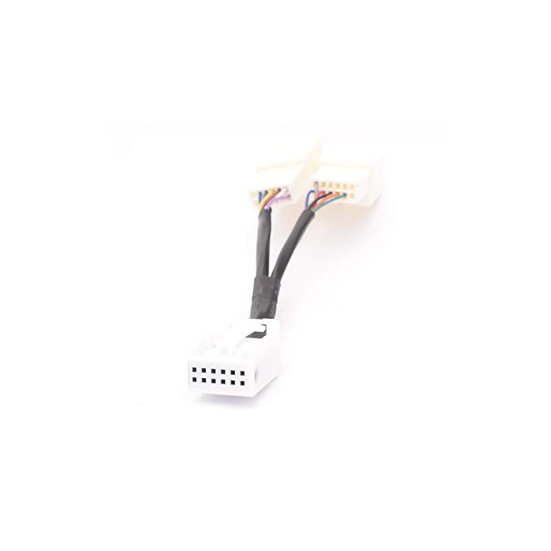 BlueMusic Y-Adaptor 12 Pin Suitable for VAG with AUX/Media-In up