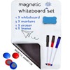 Pizarra Blanca Magnética para Refrigerador, de Borrado en Seco para