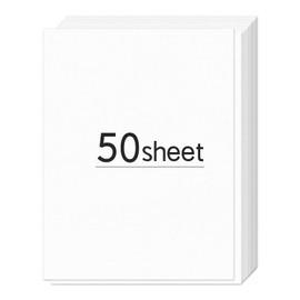 50 Sheet Cardstock 8.5x11",250gsm Thick Paper,Heavyweight 92lb Cardstock Construction Paper,Premium Printer Paper for DIY Projects,Scrapbook Supplies,Invitations,Menus,Wedding,Business Cards (White)