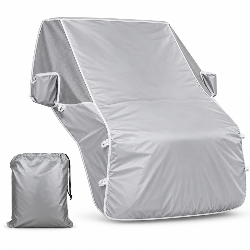 600D Oxford Motorhome Windscreen and Hood Snow Cover for Fiat