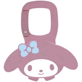 Skater ZAC1D-A Die-Cut Aluminum Carabiner Accessory Sanrio My Melody