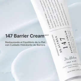 Dr.Althea 147 Barrier Cream | Cuidado Diario de la Barrera Cutánea | Hidratación Intensa con Ácido Hialurónico y Ceramidas | Cuidado Vegano Coreano pa