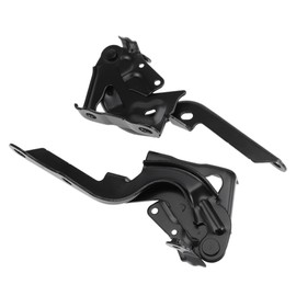 HOPESPANNER No.5341078030/5342078030 Hood Hinges for Lexus NX200t 2015-2018 Black Front Driver and Passenger Side Front Bonnet Bracket Iron 1 Pair