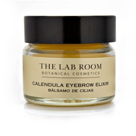 Marigold and Jojoba Oil Eyebrow Balm The Lab Room Calendula Eyebrow Elixir 15ml Herbal and Oil Brow Growth Serum