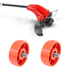 eMagTech 5pcs Red Trimmer Left Hand Thread Bump Knob 308042003 Compatible with Homelite Compatible with John Deere