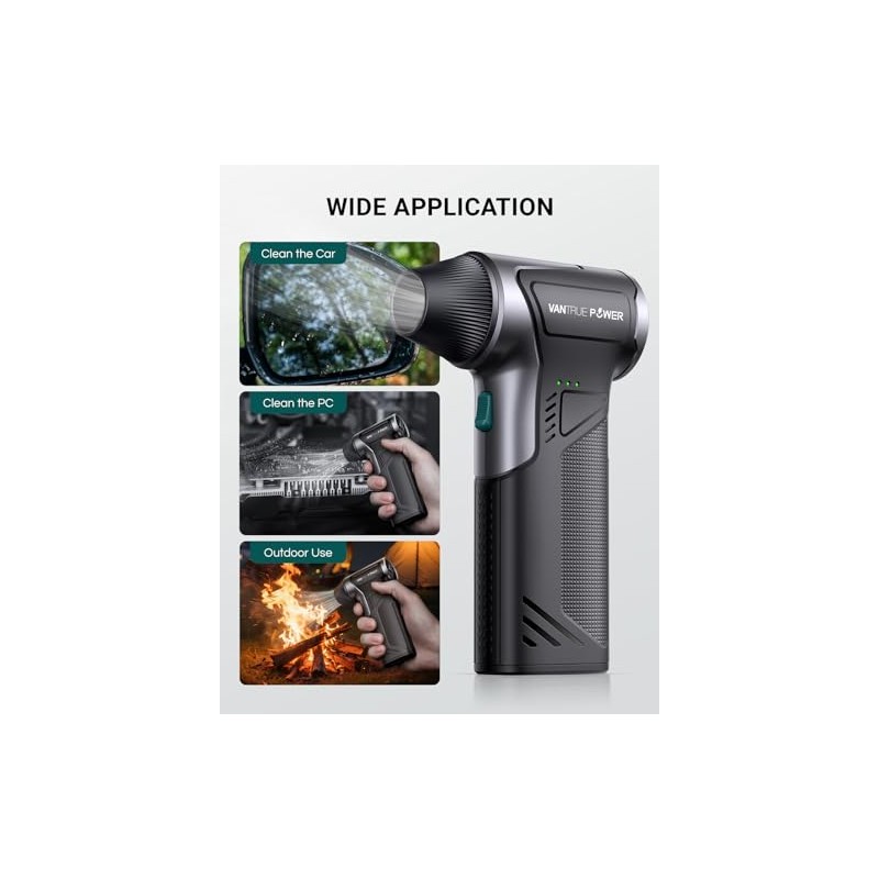 VANTRUE POWER T150 Portable Compressed Air Duster