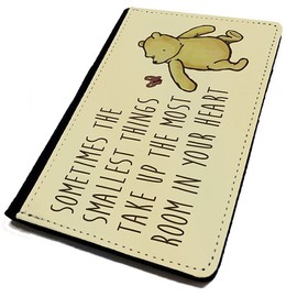 Passport Cover/Holder. Pooh Bear (Landscape Small Things). Travel Protection for Your Passport. Winnie Inspired