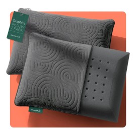 Almohadas Memory Foam Carbón Dreamlab Graphite Estándar Color Grafito