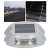 Solar Deck Light Waterproof Night Lamp Reflective Flashing Warning for