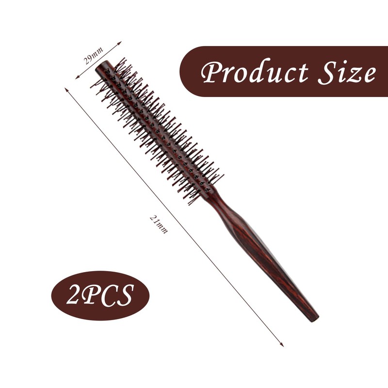 2 Pieces Hair Comb, Wooden Handle Comb, Durable Comb, Hair