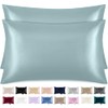 Lazzaro Home Satin Silk Pillowcases for Hair and Skin, 2