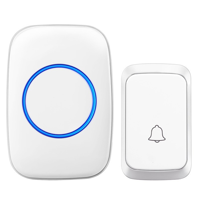 Smart Wireless Doorbell Waterproof Strong Penetration Security Doorbell for Home